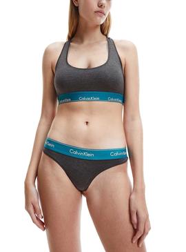 Sujetador Calvin Klein Unlined Gris Para Mujer