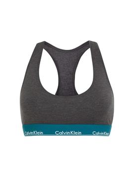 Sujetador Calvin Klein Unlined Gris Para Mujer