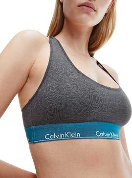 Sujetador Calvin Klein Unlined Gris Para Mujer