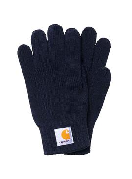 Guantes Carhartt Watch Marino