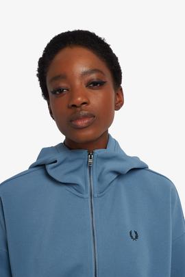 sudadera Fred Perry Con cremallera Azul Para Mujer