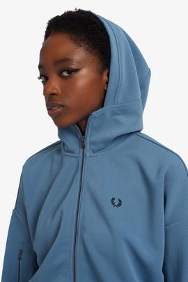 sudadera Fred Perry Con cremallera Azul Para Mujer