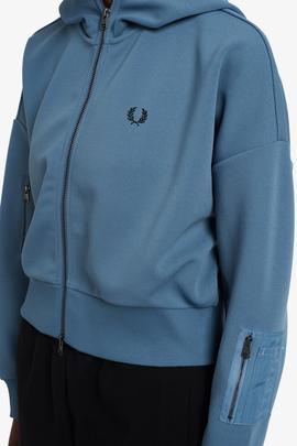 sudadera Fred Perry Con cremallera Azul Para Mujer