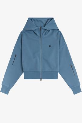 sudadera Fred Perry Con cremallera Azul Para Mujer