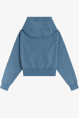 sudadera Fred Perry Con cremallera Azul Para Mujer