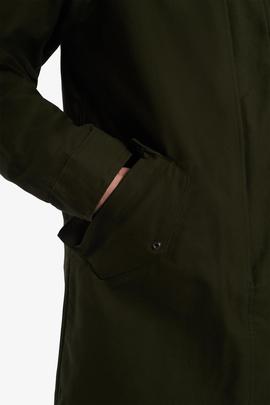 Parka Fred Perry Sintético Verde Para Mujer