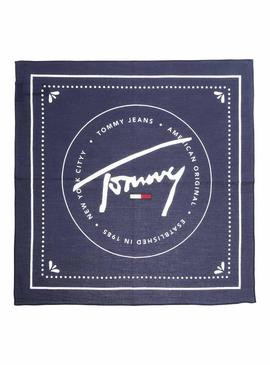 Pañuelo Tommy Jeans Signature Marino Mujer
