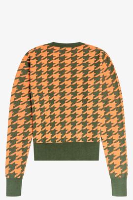 Jersey Fred Perry Amy Winehouse Naranja Para Mujer