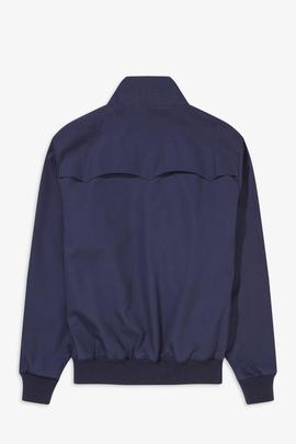 Cazadora Harrington Fred Perry Azul Marino Para Hombre