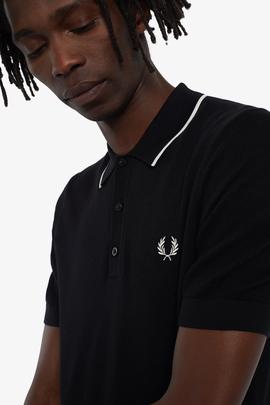 Jersey Fred Perry Con Cuello de Polo Para Hombre