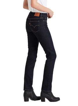 Pantalon Vaquero Levis 712 Slim To The Nine Mujer