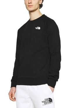 Sudadera The North Face Redbox Crew Negro Hombre