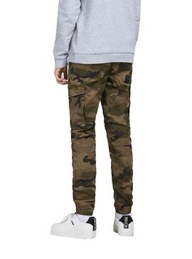 Pantalon Jack and Jones Paul Flake Camuflaje Niño