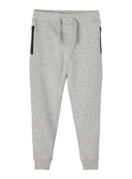 Pantalon Chandal Name It Vimo Gris Para Niño