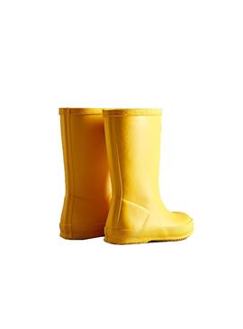 Botas Hunter First Classic Amarillo Para Kids