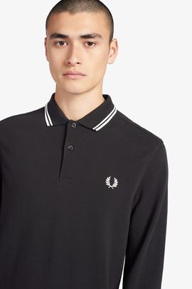 Polo Fred Perry Icónico Negro Para Hombre