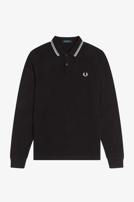 Polo Fred Perry Icónico Negro Para Hombre