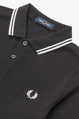 Polo Fred Perry Icónico Negro Para Hombre