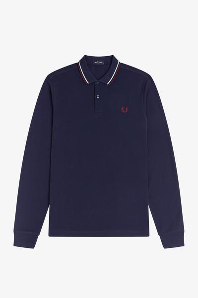 Polo fred perry azul marino shop