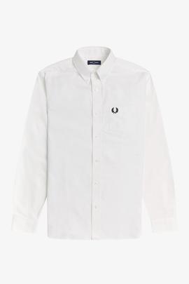 Camisa de Vestir Blanca Fred Perry Para Hombre