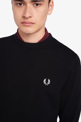 Jersey Fred Perry De Lana Clásico Para Hombre