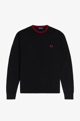 Jersey Fred Perry De Lana Clásico Para Hombre