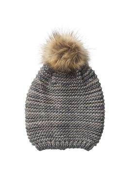 Gorro Pieces Flea Gris Para Mujer