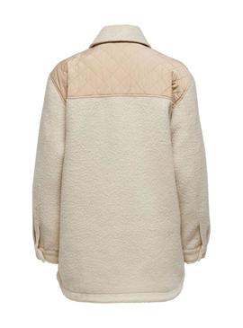 Chaqueta Only Malou Beige Para Mujer