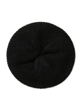 Boina Pieces Fluffy Negro Para Mujer