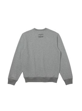 Sudadera Lacoste x Penauts Gris Mujer y Hombre