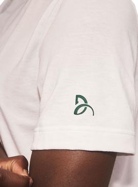 Camiseta Lacoste Novak Djokovic Blanco para Hombre