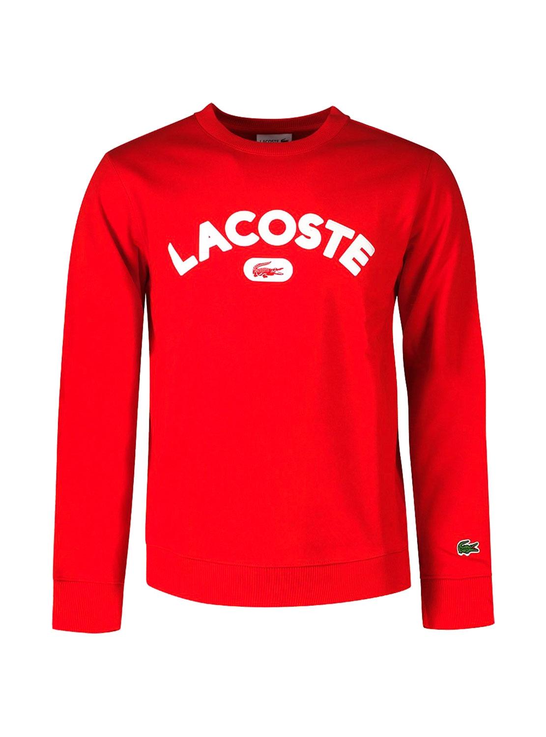 Sudadera Roja Con Capucha Sudadera Lacoste Made In France De Algodón  Orgánico Para Hombre Rojo Sudadera Hombre Gap