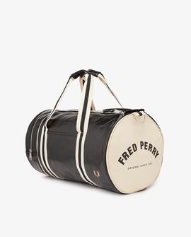 Bolso de Mano Fred Perry Negro Para Hombre