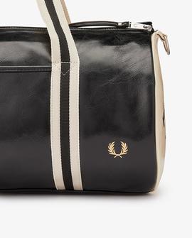 Bolso de Mano Fred Perry Negro Para Hombre
