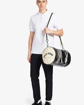 Bolso de Mano Fred Perry Negro Para Hombre