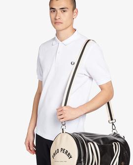 Bolso de Mano Fred Perry Negro Para Hombre