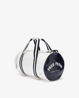 Bolso de Mano Fred Perry Blanco Para Hombre