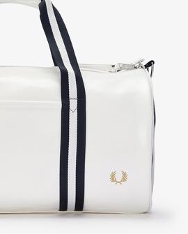 Bolso de Mano Fred Perry Blanco Para Hombre