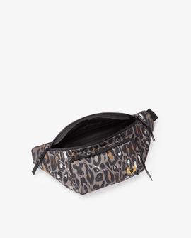 Riñonera Estampada Fred Perry Leopardo Para Hombre