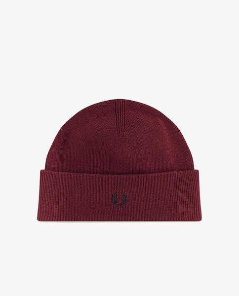Gorro Con Listas Bicolor Fred Perry Granatae Para Hombre