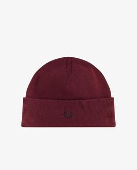 Gorro Con Listas Bicolor Fred Perry Granatae Para Hombre