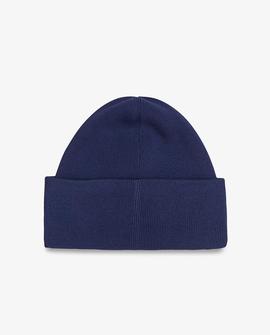 Gorro Con Logotipo Bordado Azul Fred Perry Para Hombre