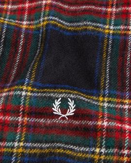 Bufanda Stewart Tartan Fred Perry Para Hombre