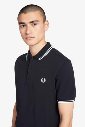 Polo Básico Azul Marino Icónico Fred Perry Hombre