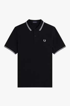 Polo Básico Azul Marino Icónico Fred Perry Hombre