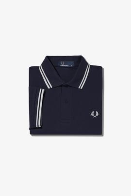 Polo Básico Azul Marino Icónico Fred Perry Hombre