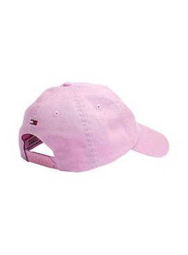 Gorra Tommy Jeans Sport Rosa Para Mujer