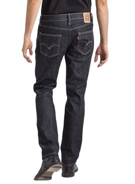 Pantalon Vaquero Levis 511 Slim Azul Oscuro Hombre