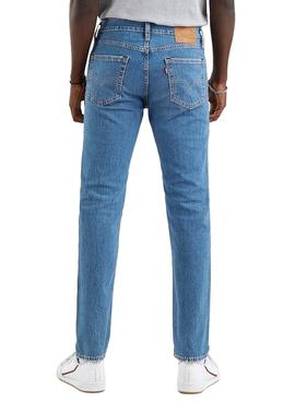 Pantalon Vaquero Levis 511 Slim Azul Tabor Hombre