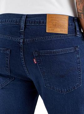 Pantalon Vaquero Levis 512 Slim Taper Azul Hombre